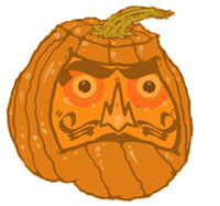 Daruma pumpkin